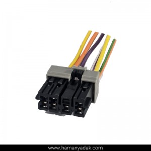 سوکت کلید شیشه بالابر پژو 206 برند +BBZ