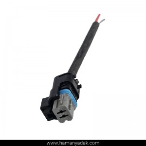 سوکت 2 فیش سوزنی رنگی طوسی برند +BBZ