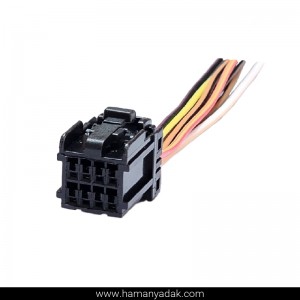 سوکت تنظیم آینه برقی پژو 405 و پارس و سمند برند +BBZ