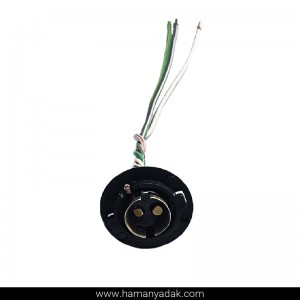 سوکت جالامپی دو کنتاکت پراید برند +BBZ