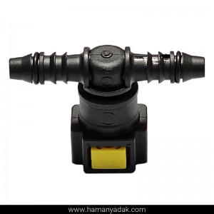 سوکت سه راهی بنزین مدل 1 برند +BBZ (کد 112)