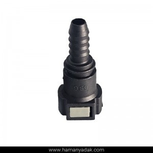 سوکت صافی بنزین سمند EF7 طوسی سرصاف برند +BBZ (کد 108)