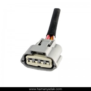 سوکت مپ سنسور طوسی گاز و بنزین پراید زیمنس برند +BBZ