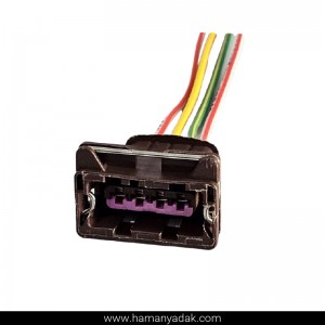 سوکت کلید سه کاره کولر پژو 405 قهوه ای برند +BBZ