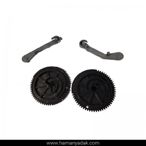 پک چرخ دنده و بازویی (پلاستیک فشرده) دما و هوا پنل کشویی 4 حالته برند +BBZ