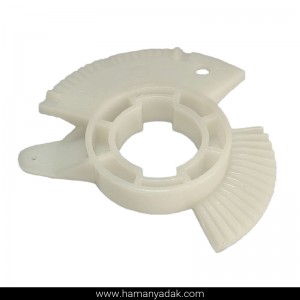 چرخ دنده پنل کولر و بخاری چرخشی سمت چپ برند +BBZ