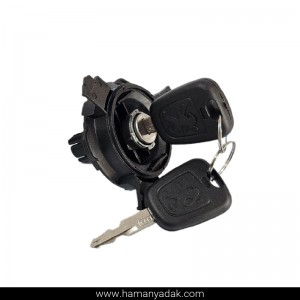 قفل درب باک پژو 206 برند نصیر لوازم