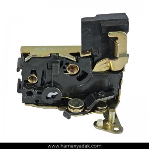 قفل مکانیکی درب جلو راست پژو 405 و سمند (طرح قدیم) برند متک