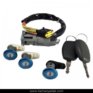 مجموعه کامل قفل و سوئیچ ال 90 برند نصیر لوازم