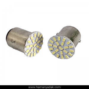 لامپ 22 تایی SMD دو کنتاک یخی برند AG