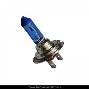 لامپ H7 دو خار 12 ولت 100/90 وات یخی برند Lee Tech