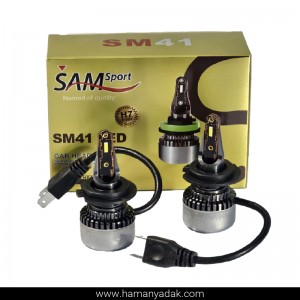 هدلایت H7 دو خار مدل SM41 برند سام