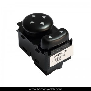 کلید تنظیم آینه برقی سمند نور آبی برند ایمن تک