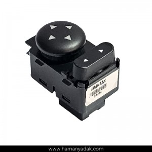 کلید تنظیم آینه برقی تیبا نور سبز برند ایمن تک