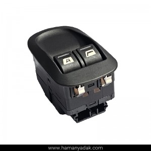 کلید شیشه بالابر اتو پژو 206 تیپ 2 سوکت بغل برند ایمن تک