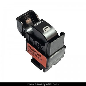 کلید شیشه بالابر پژو SLX تک پل نور نارنجی برند ایمن تک