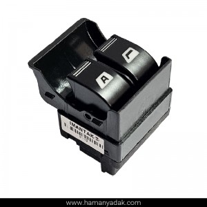 کلید شیشه بالابر اتو پژو پارس دو پل برند ایمن تک