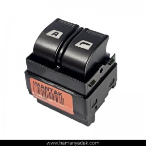 کلید شیشه بالابر جلو اتو رانا دو پل برند ایمن تک