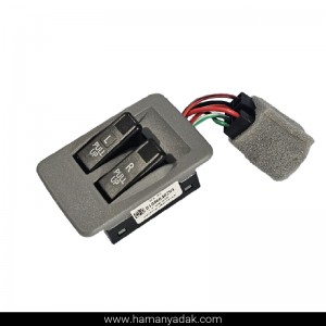 کلید شیشه بالابر پراید صبا دو پل برند فراستارگان (فراسلی)