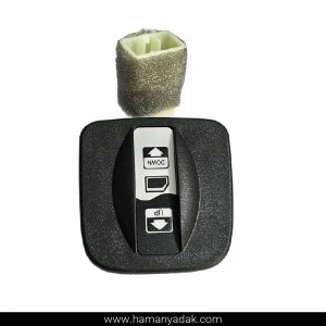 کلید شیشه بالابر لمسی پراید 131 و 132 تک پل برند فراسلی (کد FR 1961)