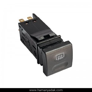 کلید گرم کن شیشه عقب و آینه سمند برند هیرکان