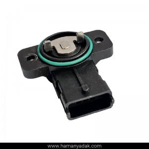 سنسور دریچه گاز دو شاخ سمند EF7 برند EPS