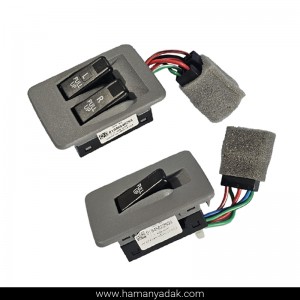 کلید شیشه بالابر پراید صبا جفتی برند فراستارگان (فراسلی)