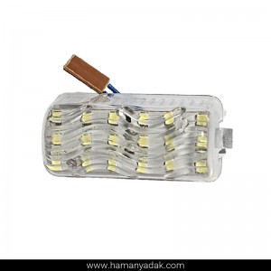 چراغ صندوق SMD پراید و تیبا برند تیام