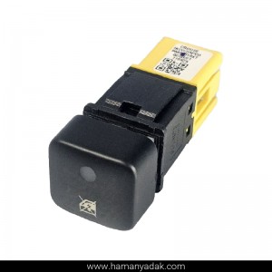 کلید قفل کن شیشه های عقب پژو 206 و 207 سوکت زرد