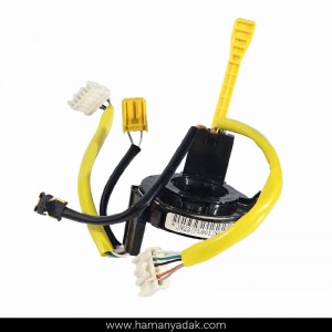 نوار چرخشی (رابط چرخشی) دکمه روی ایربگ پژو پارس مدل ایمن برند هیرکان