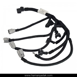 دسته سیم سوزن انژکتور (منیفولد) سمند EF7 سوکت بیضی برند HPERIN