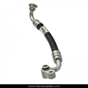 شیلنگ کولر رفت کوتاه ساندن یورو 4 جدید پراید (کد SH63-1) برند والافن