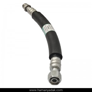 شیلنگ کولر کمپرسور کوتاه فشار پایین پژو 405 و پارس و سمند (کد SH14) برند والافن