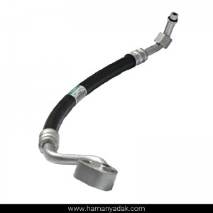 شیلنگ کولر کمپرسور به کندانسور فشار بالا آردی (کله گلابی یکسر مهره) ساندن (کد SH32) برند والافن
