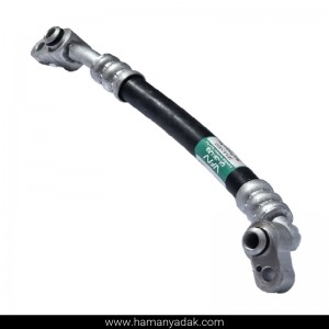 شیلنگ کولر کوتاه فشار بالا رفت تیبا و ساینا مدل کروز 2 (کد SH26) برند والافن