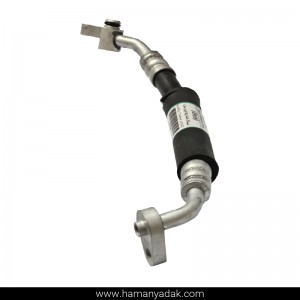 شیلنگ کولر کوتاه فشار بالا تیبا و ساینا مدل ساندن یکسر گلابی (کد SH69) برند والافن