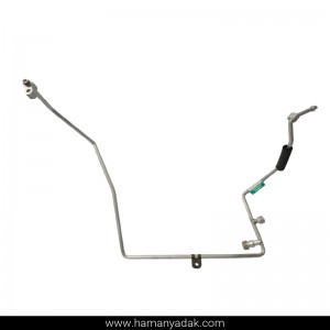 لوله کولر پراید سابکول یکسر مهره یکسر فلنچ (کد P31) برند والافن