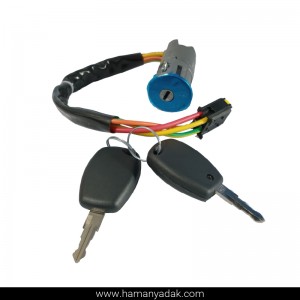 قفل سوئیچ استارت ال 90 ساچمه ای برند نصیر لوازم