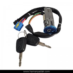 قفل سوئیچ استارت پژو 206 ساچمه ای برند نصیر لوازم