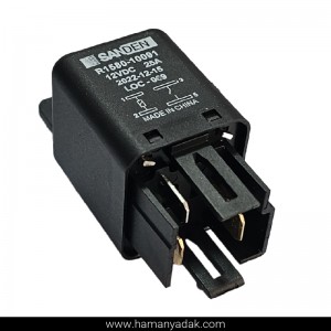 رله 25 آمپر کولر و بخاری ساندن پژو پارس برند والافن