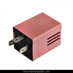 رله هشدار دهنده چراغ ها و سنسور دنده عقب صورتی برند BIG