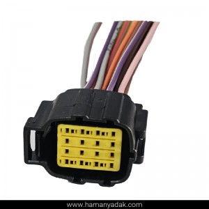 سوکت 16 فیش انژکتور مادگی برند +BBZ