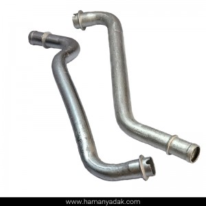 لوله آب گرم ال 90 جفتی دو خم و سه خم برند والافن