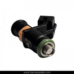 سوزن انژکتور پایه کوتاه سمند EF7 کمر نارنجی 6 سوراخ مدل بوش برند پرفکت