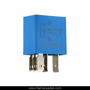 میکرو رله 5 فیش آبی 40 آمپر برند BIG