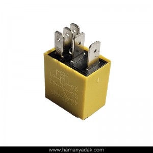 میکرو رله 5 فیش زرد 40 آمپر برند BIG