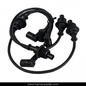 وایر شمع پژو 405 (1800) سر سیم برنجی برند قدر قطعه