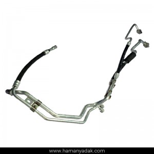 شیلنگ کولر دوقلو سمند EF7 (کد SH71) برند والافن