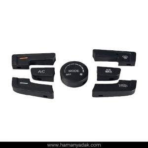 پک کلید پنل کولر و بخاری دیجیتالی ساینا برند والافن