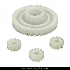 پک چرخ دنده موتور صندلی سمند (4 تکه) برند +BBZ